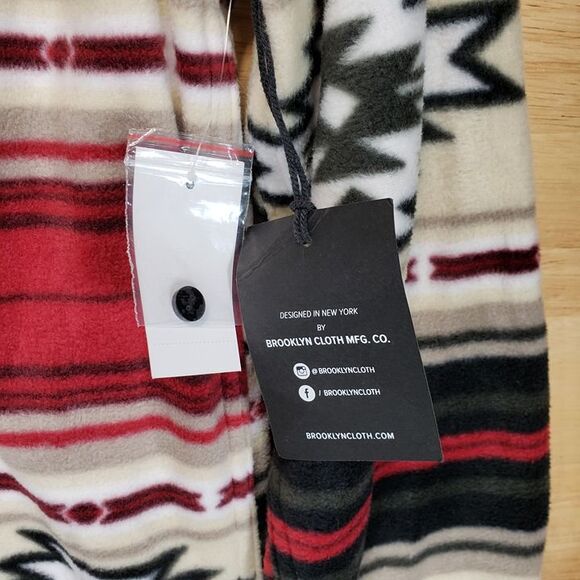 Brooklyn Cloth Men's S NWT Aztec Geometric Fleece Shacket Shirt - Picture 5 of 10